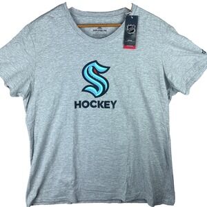 Adidas Seattle Kraken Shirt Womens 2XL Gray NHL Hockey (New With Tags)